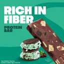 Quest Nutrition Mint Chocolate Chunk Protein Bars, 20g Protein, 1g Sugar, 4g Net Carb, High Fiber, Gluten Free, Keto Friendly, 12 Count (EXP 02/10/26)