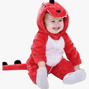 Halloween Baby Green Dinosaur Costumes Toddler Outfit Infants Cosplay Romper 3-9 Months