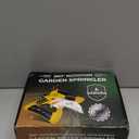 Joeys Sprinkler for Yard, Rotating Garden Sprinkler for Large Area Coverage, Lawn and Yard Sprinklers (Yellow)