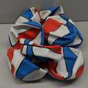 Vinsot 6 Pack Operation Christmas Mini Rubber Basketballs 7 Inch Red, White and Blue Mini Basketball Set Bulk Small Basket Balls for Indoor, Outdoor, Pool Parties, Game Party Favors