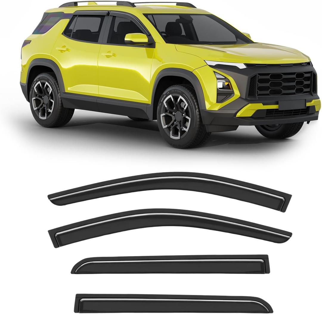 Window Visors Rain Guards for Chevrolet(Chevy) Equinox 2025 2026
