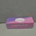 BONAOK Karaoke Microphone for Kids & Adults - Bluetooth Microphones Singing Mic with Disco Lights, Echo Effect, Built-in Speaker Portable Karaoke Player for Party Travel Gifts Q78(Silver)