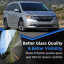Driver Side Mirror Replacement for Honda Odyssey 2014 2015 2016 2017 Mirrors Glass - Mirror Glass, Left Side Rear View Mirrors with Heated