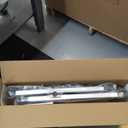 VEVOR Universal Car Roof Rack - Fit Most Crossbars, Carry up to 6 Pairs of Skis or 4 Snowboards, Aluminum Snowboard Ski Rack with Lock & Rubber Padding