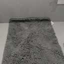 GORILLA GRIP Bath Rug Mat, Thick Soft Absorbent Chenille, Quick Dry Microfiber Mats, Rubber Backing Machine Washable Shower Floor Rugs, Bathmat Runner, Bathroom Home Decor Accessories, 20x30, Grey