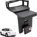 Radar Holder for Uniden R8/R8W Compatible with Tesla Vehicles - Black (V5 Platform)