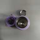 GOPPUS 12oz Kids Water Bottle  BPA-Free, Leak-Proof, Insulated Stainless Steel  Sweat-Proof, Reusable for School, Sports, and Outdoor Activities (Purple Zoo)