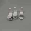 Door Lever Lock (3 Pack) Prevents Toddlers from Opening Doors. 3.25" L * 1.5" W * 4.5" H Easy One Hand Operation for Adults. Durable ABS with 3M Adhesive Backing. Simple Install, No Tools Needed.