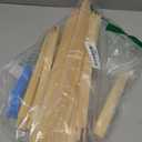 12 Pcs Needlepoint Stretcher Bars for Needlework with 40 Tacks, Tacks Remover, Storage Box - 6 Sizes Wood Mortise & Tenon Frame for DIY Oil Painting, Embroidery & Needlework