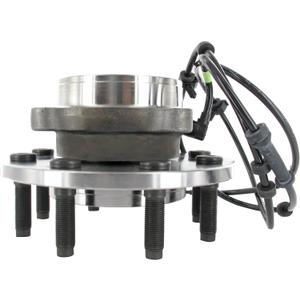 SKF Front Wheel Bearing and Hub Assembly Loaded Spindle Fully Integrated Mounting Sealed with ABS 4WD BR930203 Compatible with Dodge 2000-2002