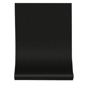 394''x23.6'' Black Wallpaper Contact Paper Black Peel and Stick Wallpaper Textured Matte Solid Color Self Adhesive Wall Paper Removable Renter Friendly for Cabinets Drawers Bedroom Kitchen
