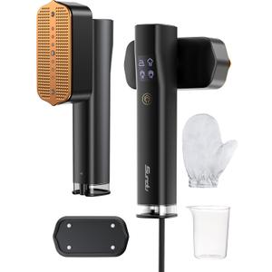 Steamer for Clothes, Sundu Portable 2-in-1 Steamer & Iron, 15s Fast Heat-up, 100ml Water Tank, Ironing Gloves, 20 Min Continuous Steam, Wrinkle Remover for Garment, Travel & Home Use (Gray) (Grey)