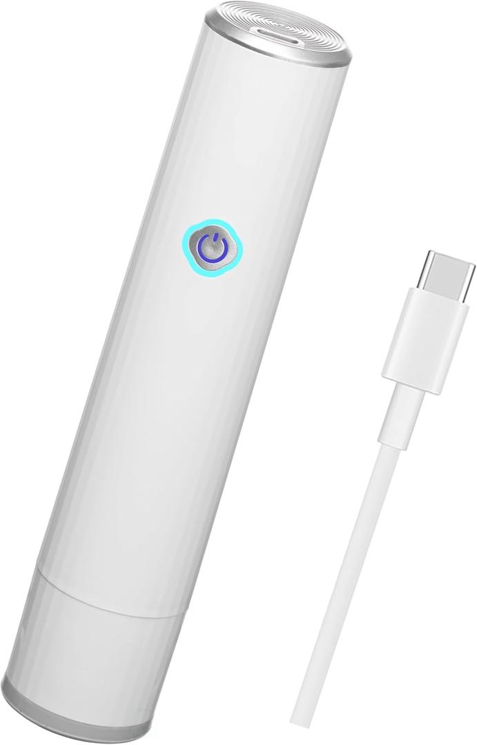 Basicwise 7-inch Cordless Handheld Vacuum Food Bag Sealer with Rechargeable Battery Ideal for Food Storage Sous Vide Meal Prep Keeps Fruits Vegetables Meat and Leftovers Fresh and Flavorful Longer