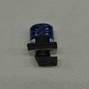 40A Rotary Changeover Switch, 660V 3 Position 2 Phase 8 Terminals, Universal Selector Switch with Yellow Fork Terminals IP65 CE 26-40/D202.2