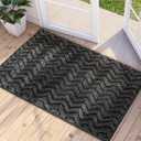 WARMLY Indoor Door Mat, Resist Dirt and Stain Door Mat, Anti-Slip Super Absorbent Door Mat, Low-Profile Washable Floor Mat, Multi-Functional Heavy-Duty Doormats for Entryway (20'' x 32'') 