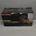 Tevlaphee Wheel Lock Set,Trailer Security Adjustable Anti Theft Trailer Wheel Lock for Car Camper Trailers SUV Boat Motorcycle Great Deterrent 2 Packs 6 Alike Keys