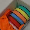 SPTA 10 Pcs Detailing Set, 5Pc 5 inch Buffing Polishing Pads, 1 Microfiber Finish Pad, 1-16 oz Polishing Cleaner, 1 Conditioning Brush, 2-16"*16" Microfiber Towel. for Dual Action and Rotary Polishers