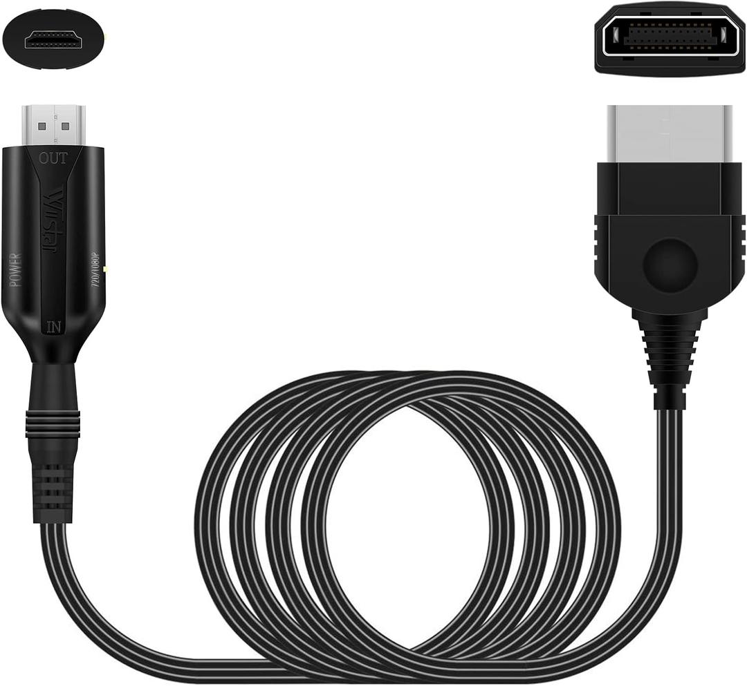 Xbox to HDMI Converter, HD Link Cable Support 1080P/720P, Video Audio Adapter for Original Xbox