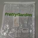 PRETTYGARDEN Women's 2025 Summer Long Sleeve Henley T Shirts Ribbed Knit Button Slim Fitted Basic Casual Going Out Fall Tops (Brown, XL)