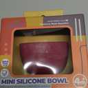Avanchy Baby Bowls Silicone MINI Prep Bowl Set for Babies Kids Toddler for Feeding Food 4 oz, Magenta