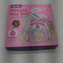 Pop Up Princess Tent with Star Light, Toys for 1 2 3 Year Old Girl Birthday Gift, Ball Pit for Baby 12-18 Month, Foldable Kids Play Tent for Toddler 1-3, One Year Old Girl Toy Indoor Outdoor