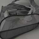 Small Animals Playpen, Waterproof Breathable Indoor Pet Cage Tent with Zipper Cover, Portable Outdoor Exercise Yard Fence for Kitten Hamster Bunny Squirrel Guinea Pig Hedgehog, Gray