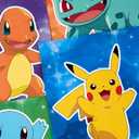 Hallmark Pokmon Kids Birthday Card Assortment (16 Cards with Envelopes) Pikachu, Bulbasaur, Squirtle, Charmander