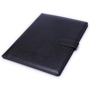 A4  File Folder Black Multi-Function Office Document Folder Easy to Handle for School and Business Use