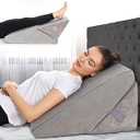 AllSett Health Adjustable 7-in-1 Comfort Bed Wedge Pillow for Snoring, Sleep Apnea, Heartburn & Acid Reflux