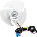 ULXIOM Refrigerator Condenser Fan Motor Assembly Fits for LG, Replaces EAU63103301 EAU63103302 AP6235485 4509126