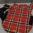 Kuoser Warm Dog Coat, Waterproof Dog Jacket for Extra Large Dogs, Adjustable Durable XXL Doggie Winter Coat Reversible Puppy Cold Weather Apparel from Small to Large Breed, Bright Red XXL (2X-Large (Pack of 1))