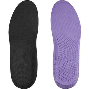 Insoles for Vans Shoes, Replacement Inserts for Men and Women's Skate Sneakers, Cushioned Inner Soles for Comfort and Foot Pain Relief (US 12 Women/10.5 Men-EU 44)