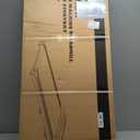 Walking Pad, Under Desk Treadmill with Incline for Home Office 2.5HP Portable Walking Treadmill with 265 Lbs Weight Capacity Walking Machine, Remote Control, LED Display (Black Orange)