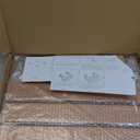 20 inchs Teak Folding Shower Seat Wall Mounted,Fold Down Shower Bench for Small Shower Space, Home Care Teak Wood Stool for Inside Shower,Pregnants-Maximum Load 440lb,for Elderly, Adults (Black & Yellow)