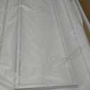 Art3d Drop Ceiling Tiles, 24x48in. White (12-Pack), Polyvinyl Chloride (PVC), Glue Down