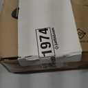 EHOMEWARE 1 Pack Silver Door Handles Interior, Keyless Closet Door Knobs, Passage Door Knobs No Lock, Reversible Door Lever for Left/Right Handed Doors, Satin Nickel Finish