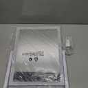 HIEEY Lighted Makeup Mirror, 17.3" x 13" Hollywood Vanity Mirror with Lights, Three Color Lighting Modes, and 5X Magnification Mirror, Smart Touch Control, 360Rotation (White,Gift Box)