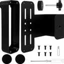 Video Doorbell Mount No Drill Doorbell Mounting Bracket Theft Wireless Doorbell Door Holder Bracket Camera Doorbell Mount Doorbell Bracket Holder for Houses Apartments Rentals Dormitories (Black)