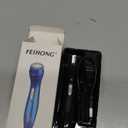 Mini Electric Shaver, Cordless Pocket Size Beard Trimmer, Portable USB Rechargeable Wet and Dry Beard Grooming Kit Suitable for Home, Car, Travel, Camp, Gift for Men(black)