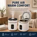3.5L Stainless Steel Warm Mist Humidifier