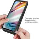 Case for Motorola Moto G60 Case Cover,Anti-Fall and Shock-Absorbing Protective Cover Case for Motorola Moto G60 / Moto G40 Fusion Case Purple