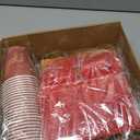 Zhehao 210 Pcs Chinese New Year Decorations Lunar New Year Party Supplies 2026 Chinese Dinnerware Paper Plates and Napkins Cups Serve 30 Guests (Horse)