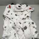 DarkCom Kids Animal Onesie,Women and Mens Cosplay Dalmatian Halloween Costume Christmas Pajamas Sleepwear, 10-12Y