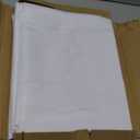 sancua 2 Pack White Tablecloth 60 x 102 Inch, Rectangle 6 Feet Table Cloth - Stain and Wrinkle Resistant Washable Polyester Table Cover for Dining Tables, Buffet Parties and Camping