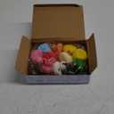 12PCS Rubber Ducks,Toddler Bath Toys,No Hole Bathtub Toys,Baby Pool Toys for 18 Months and Older