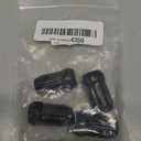 GAsupply M12x1.5 Lug Nuts Black, Closed End Acorn Tuner 6 Spline 12x1.5 Lug Nut, 1.38" 35mm Tall Conical/Cone Seat for Aftermarket Wheels, 4 Pack