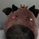 Squishmallows Original 16-Inch Ambergris Burgundy Goblin King - Official Jazwares Plush (Large)