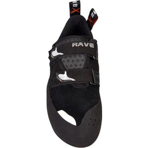 Climb X Rave Strap Climbing Shoe (6.5, Phantom Black)