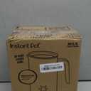 Instant Pot Milk Frother, 4-in-1 Electric Milk Steamer, 10oz/295ml Automatic Hot and Cold Foam Maker and Milk Warmer for Latte, Cappuccinos, Macchiato, From the Makers of Instant 500W, Black