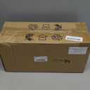 Teenyyou 3 Pcs Clear Hammered Glass Shade Replacements for Pendant Light Fixtures Glass Lamp Shade Cover, 1-5/8 Inch Fitter E26 Base, 4"w x 6"h, Replacement Lamp Globe for Chandelier Wall Sconce